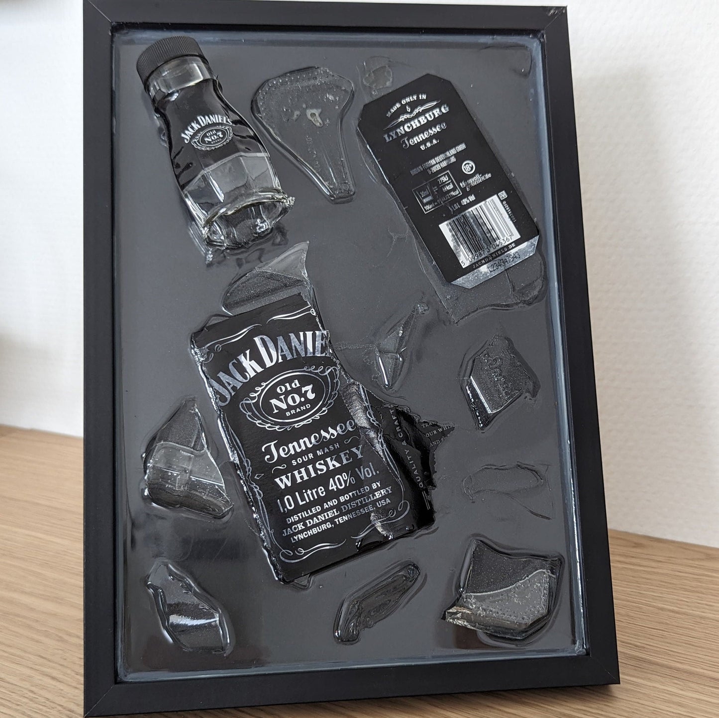 Zerbrochene Flasche