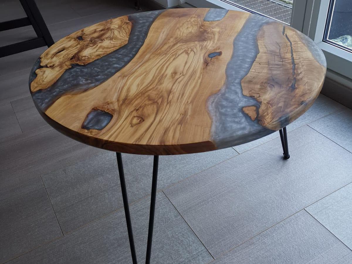 Epoxid Couchtisch