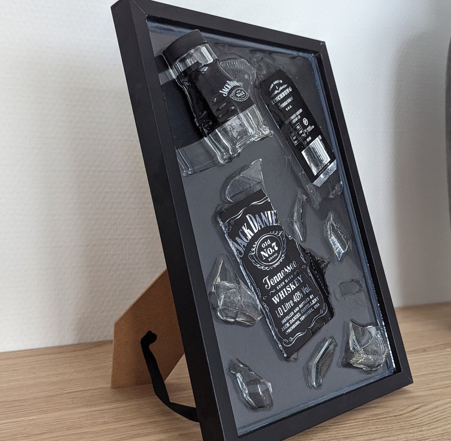Zerbrochene Flasche