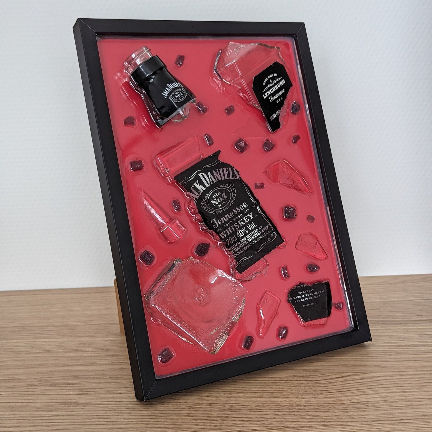 Zerbrochene Flasche