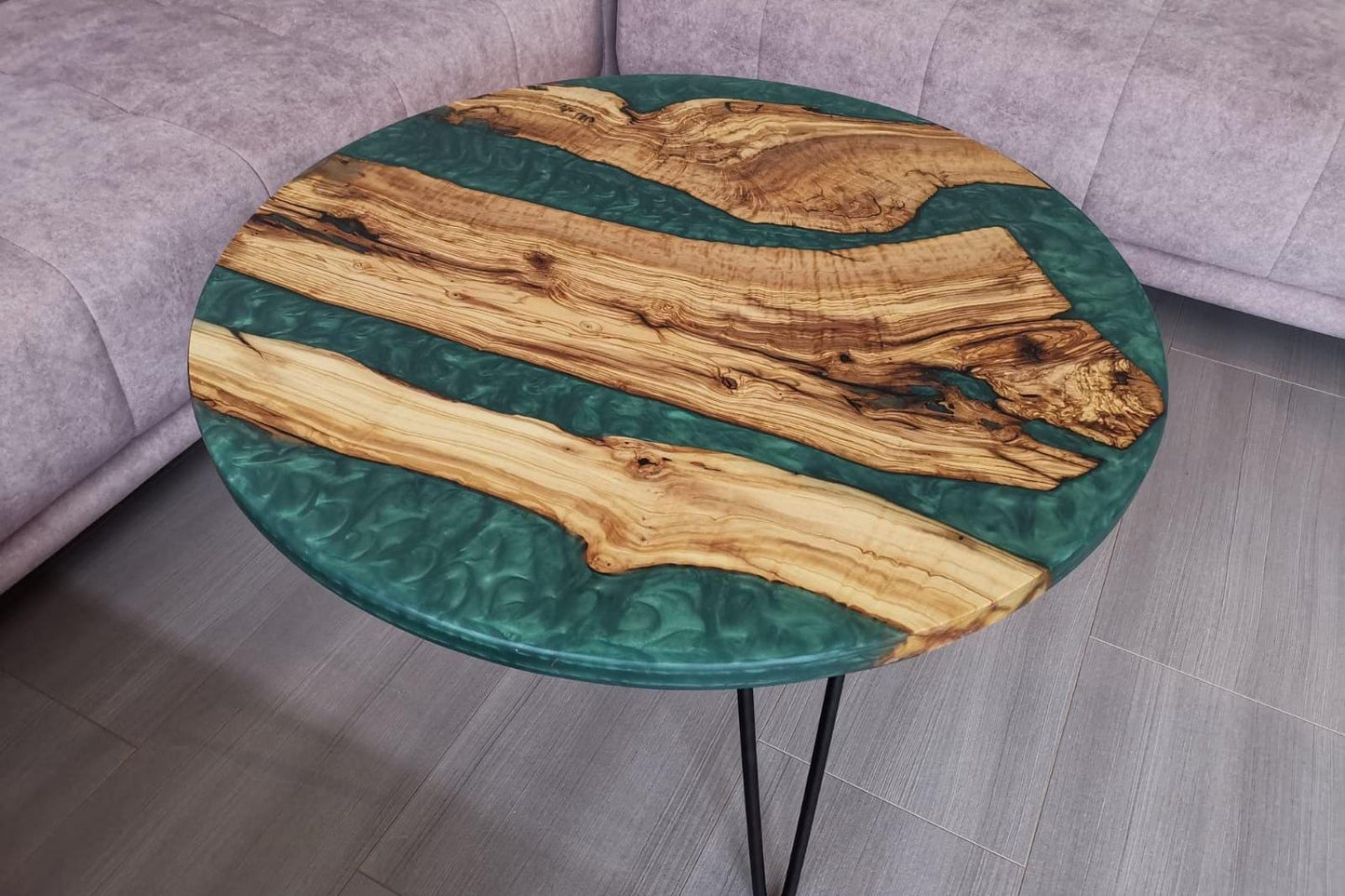 Epoxid Couchtisch
