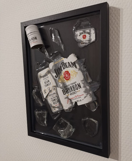 Zerbrochene Flasche