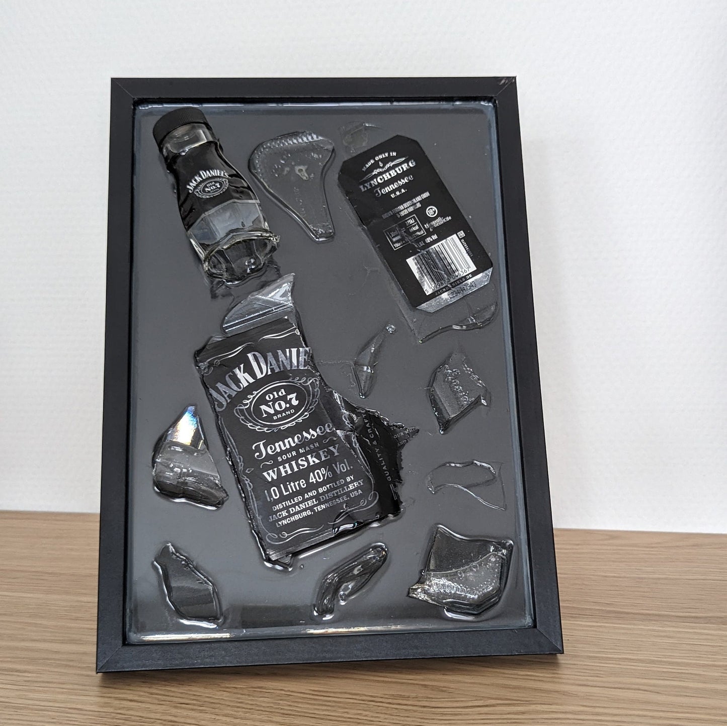 Zerbrochene Flasche