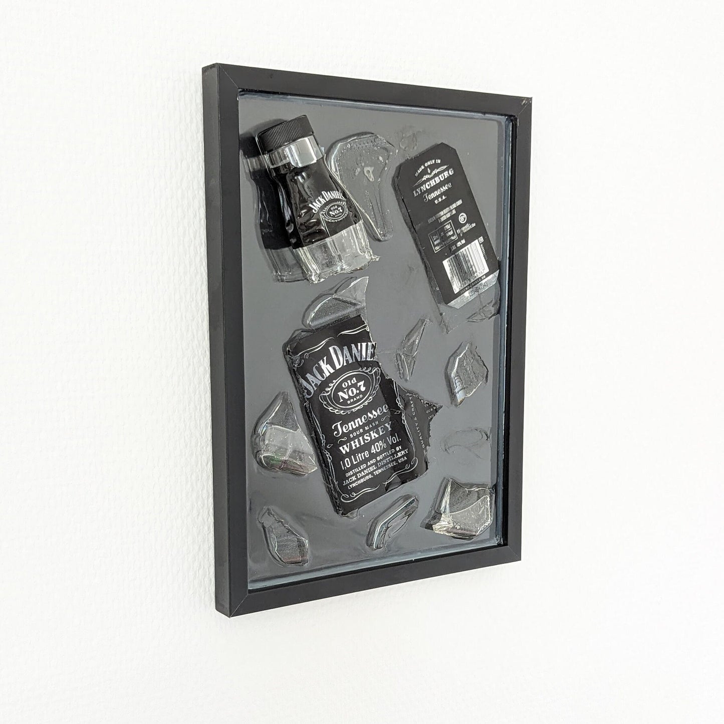Zerbrochene Flasche